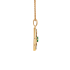 18K Solid Yellow Gold Natural Emerald Diamond Lapis DIAMOND Pendant