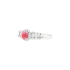 PT900 0.41ct Conch Pearl Diamond Ring SGTCJ