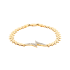 14KG 0.18ct Natural Untreated Diamond Bracelet