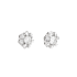 18KG 0.63ct Natural Untreated Diamond Earrings