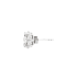 18KG 0.63ct Natural Untreated Diamond Earrings