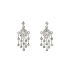 18KG 0.12ct Natural Untreated Diamond Earrings