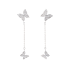 18KG 0.72ct Natural Untreated Diamond Earrings