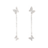 18KG 0.72ct Natural Untreated Diamond Earrings