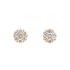 18KG 0.17ct Natural Untreated Diamond Earrings MA