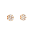 18KG 0.17ct Natural Untreated Diamond Earrings MA