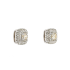 18KG 0.17ct Natural Untreated Diamond Earrings MA