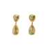 14KG 6.59ct Natural Untreated Yellow Diamond Earrings