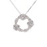 18KG 0.50ct Natural Untreated Diamond Necklace MA