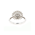 18KG 0.89ct Natural Untreated Diamond Ring