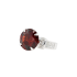 18KG 10.88ct Natural Untreated Red Garnet Diamond Ring