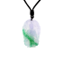 18KG Grade A Icy Vivid Green & Purple Jadeite Pendant