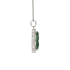 18KG Grade A Icy Green Jadeite Diamond Pendant