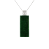 18KG Grade A Green Jadeite Diamond Pendant