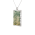 18KG Grade A Light Green Jadeite Diamond Pendant