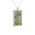 18KG Grade A Light Green Jadeite Diamond Pendant