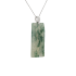 18KG Grade A Light Green Jadeite Diamond Pendant