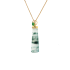 18KG Grade A Icy Green Jadeite Diamond Pendant