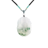 Grade A Icy White & Green Jadeite Pendant