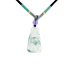 Grade A High Icy White & Green Jadeite Pendant