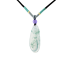 Grade A High Icy White & Green Jadeite Pendant