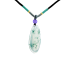 Grade A High Icy White & Green Jadeite Pendant