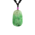 Grade A Icy Green Jadeite Pendant