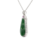 18KG Grade A Icy Green Jadeite Diamond Pendant