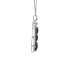 18KG Grade A Icy Green Jadeite Diamond Pendant