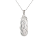 18KG Grade A Icy Green Jadeite Diamond Pendant