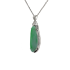 18KG Grade A Icy Green Jadeite Diamond Pendant