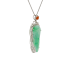 18KG Grade A Icy Green Jadeite Diamond Pendant