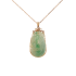 18KG Grade A Icy Jadeite Diamond Pendant