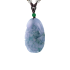 Grade A Icy Bluish Purple Jadeite Pendant