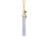 18KG Grade A Purple Jadeite Diamond Pendant