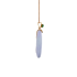 18KG Grade A Purple Jadeite Diamond Pendant