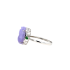 18KG Grade A Icy Purple Jadeite Diamond Ring