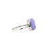 18KG Grade A Icy Purple Jadeite Diamond Ring