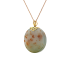 18KG Grade A Icy Honey Red Flower Jadeite Pendant