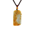 Grade A Yellow & White Jadeite Pendant