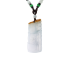 Grade A Icy Yellow & White Jadeite Pendant