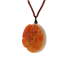 Grade A Vivid Red Jadeite Pendant