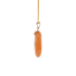 18KG Grade A Orange Jadeite Ruby Diamond Pendant