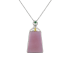 18KG Grade A Icy Pink Jadeite Diamond Pendant