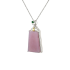 18KG Grade A Icy Pink Jadeite Diamond Pendant