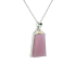 18KG Grade A Icy Pink Jadeite Diamond Pendant