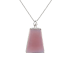 18KG Grade A Icy Pink Jadeite Diamond Pendant