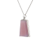 18KG Grade A Icy Pink Jadeite Diamond Pendant