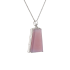 18KG Grade A Icy Pink Jadeite Diamond Pendant