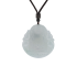 Grade A Icy White Jadeite Pendant